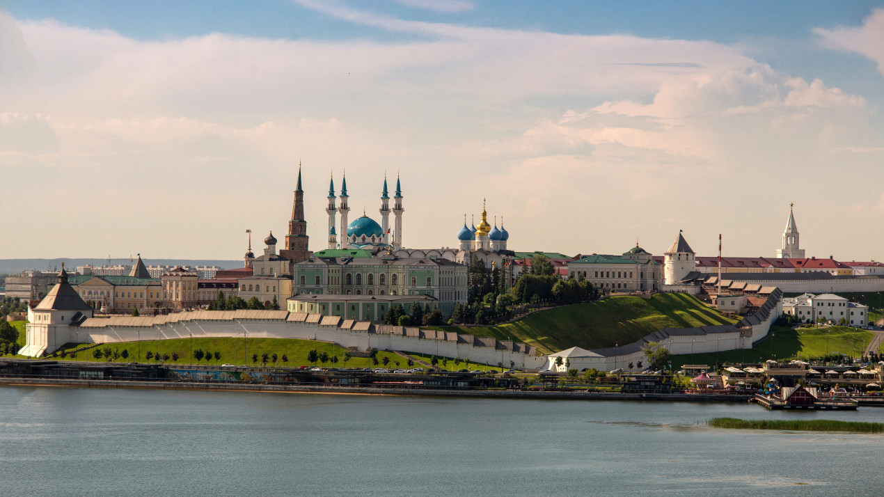 Кремль на современном фото, 2024 г. Фото: Владимир Пальчик, участник конкурса РГО «Самая красивая страна»