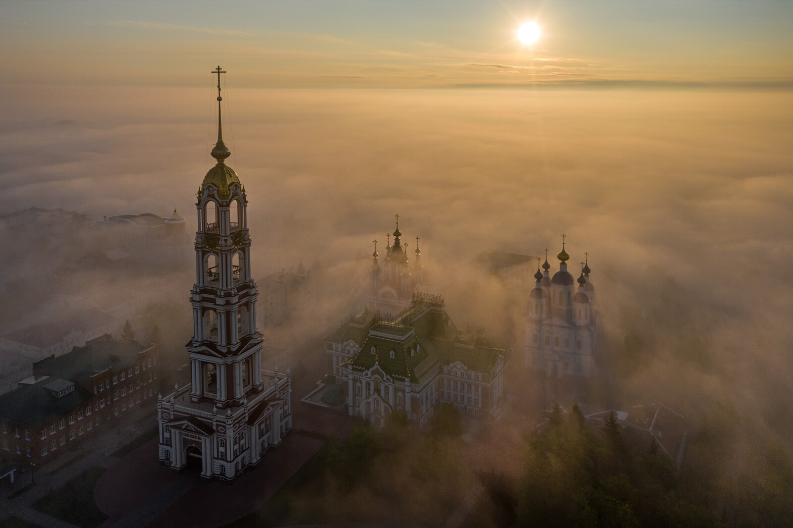 Казанский монастырь города Тамбова. Автор: Валерий Горбунов. Тамбов