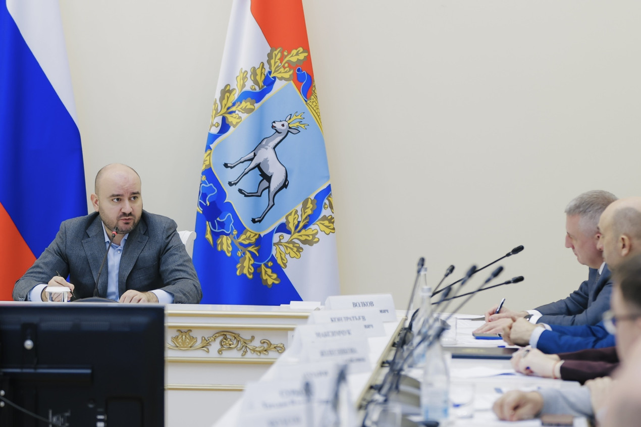 Участники заседания. Фото: пресс-служба губернатора Самарской области