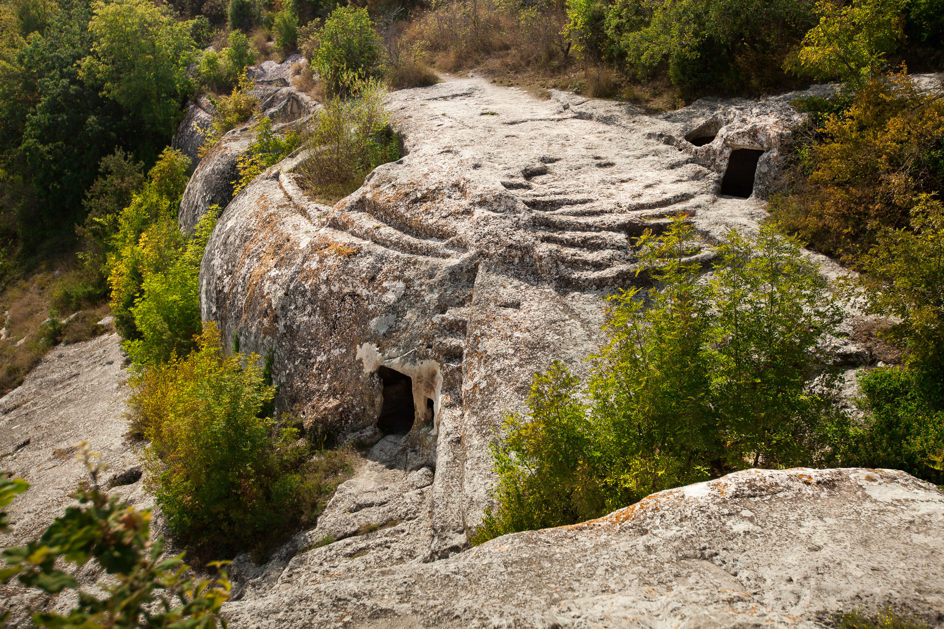 Эски-Кермен - наследие византийцев. Фото: Елена Красных