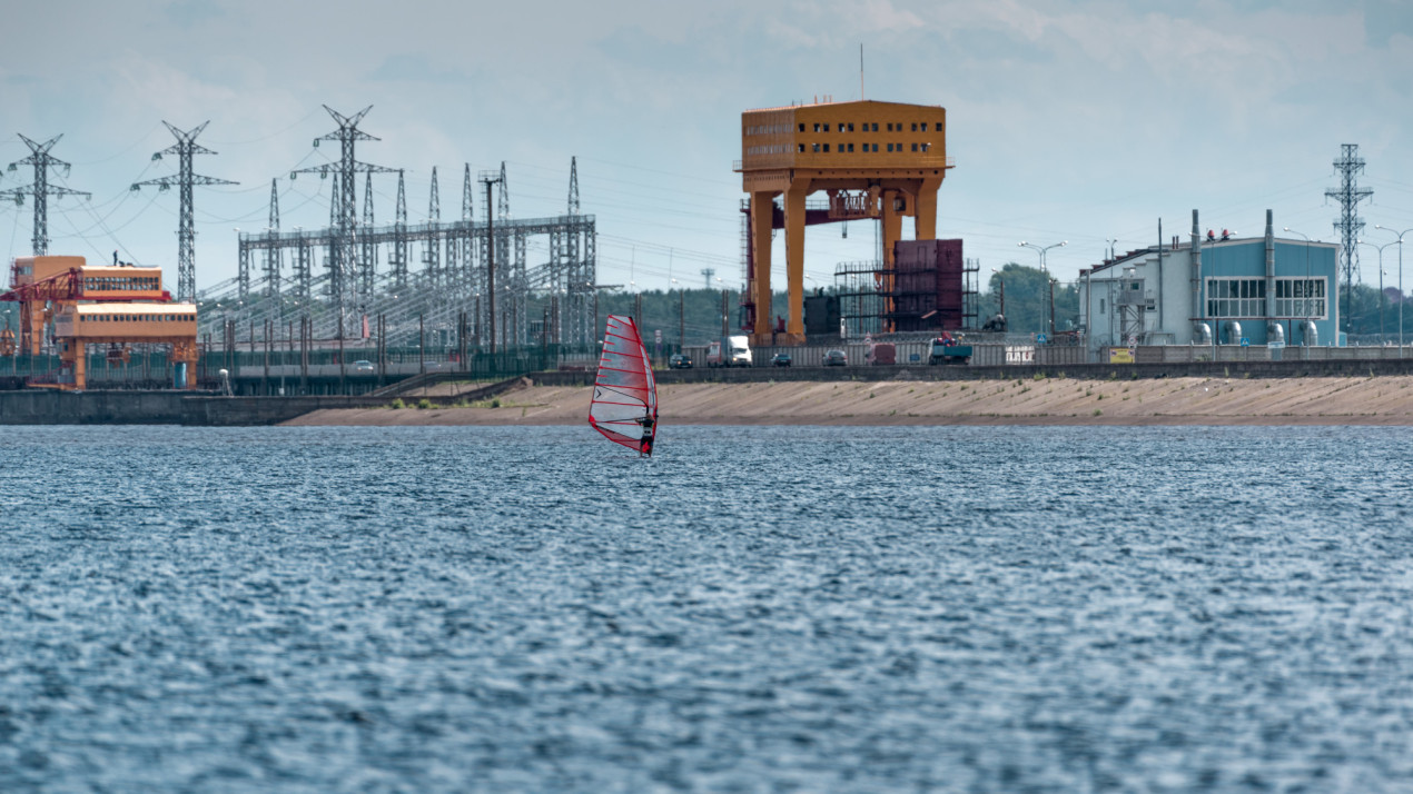 Панорама Воткинской ГЭС. Фото: Сергей Скворцов, участник конкурса РГО 