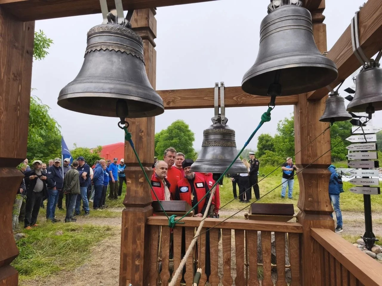 Новая звонница. Фото: пресс-служба Разведывательно-водолазной команды