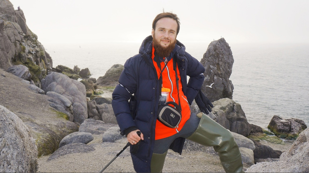 The author of the discovery Igor Bondar. Photo: from Igor Bondar's personal archive