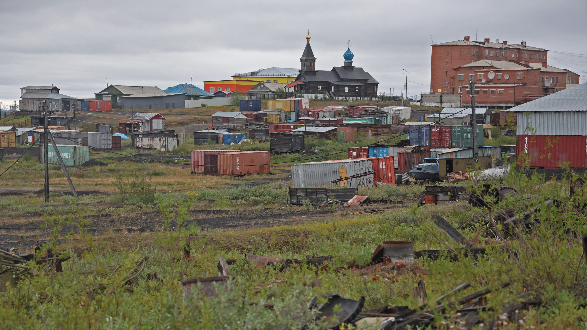 Вид на село Хатанга. Фото: пресс-служба РГО
