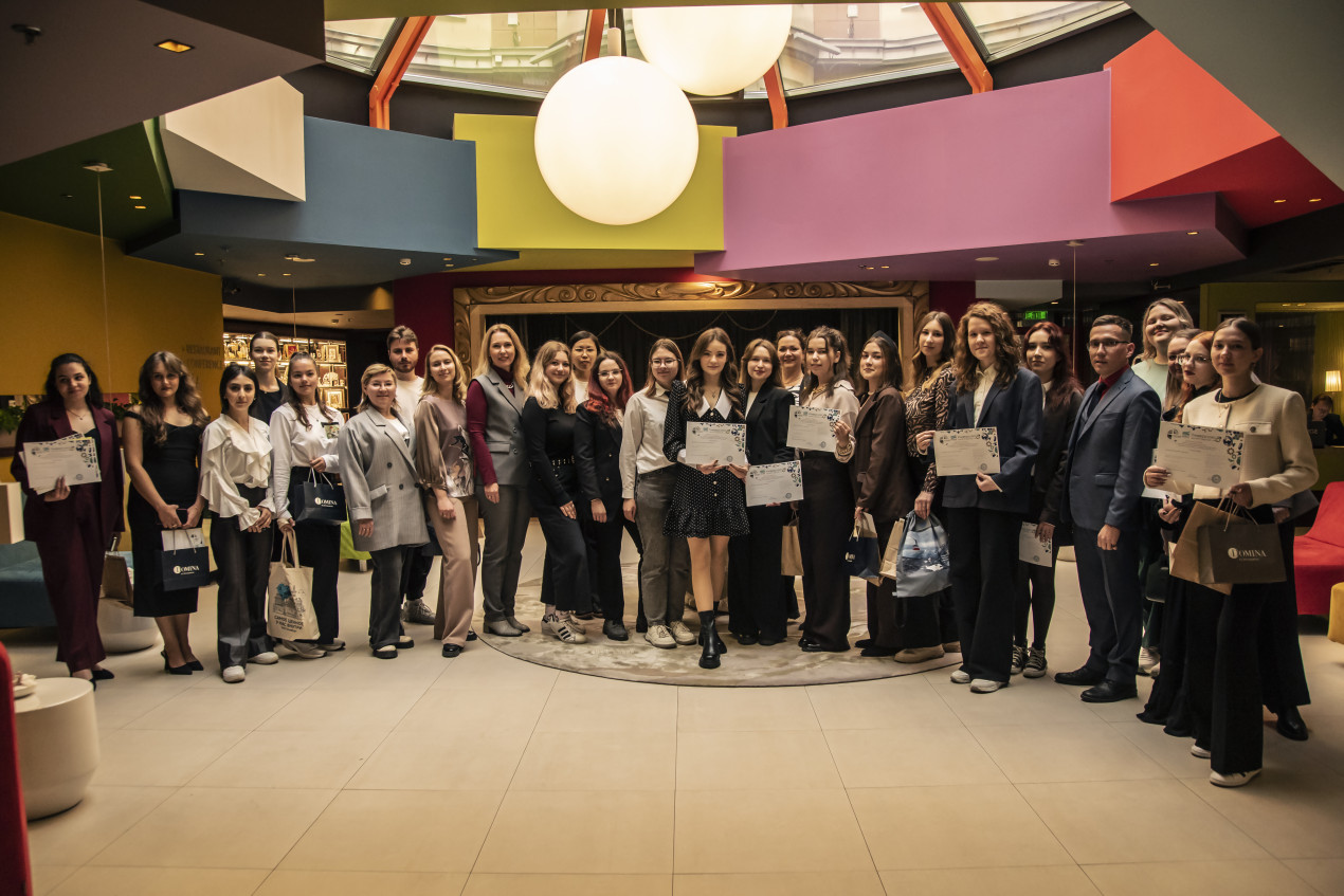 Winners of the Olympiad. Photo provided by the organizers of the event