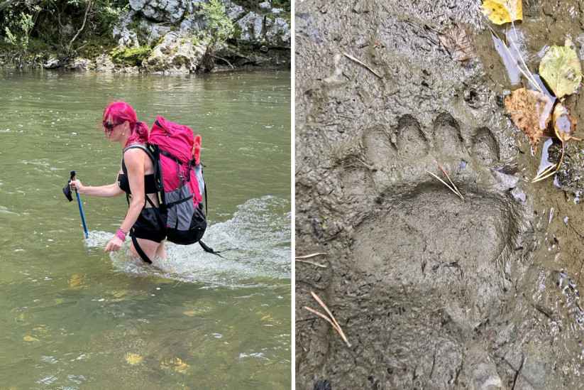 Переходы вброд и неспокойные соседи. Фото предоставлены Оксаной Лыткиной