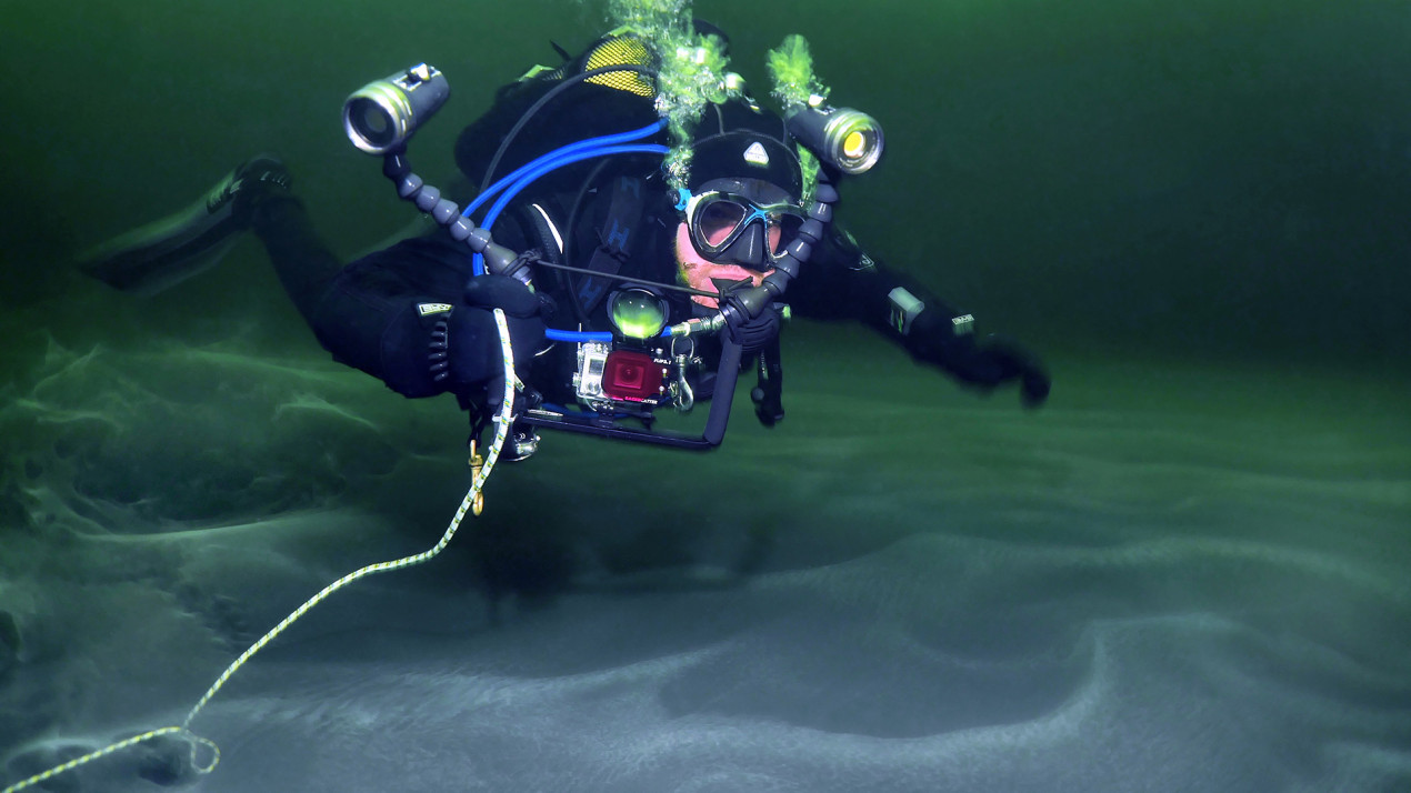 На границе между сероводородной и живой зонами. Фото: Александр Аристархов, участник фотоконкурса РГО «Самая красивая страна»
