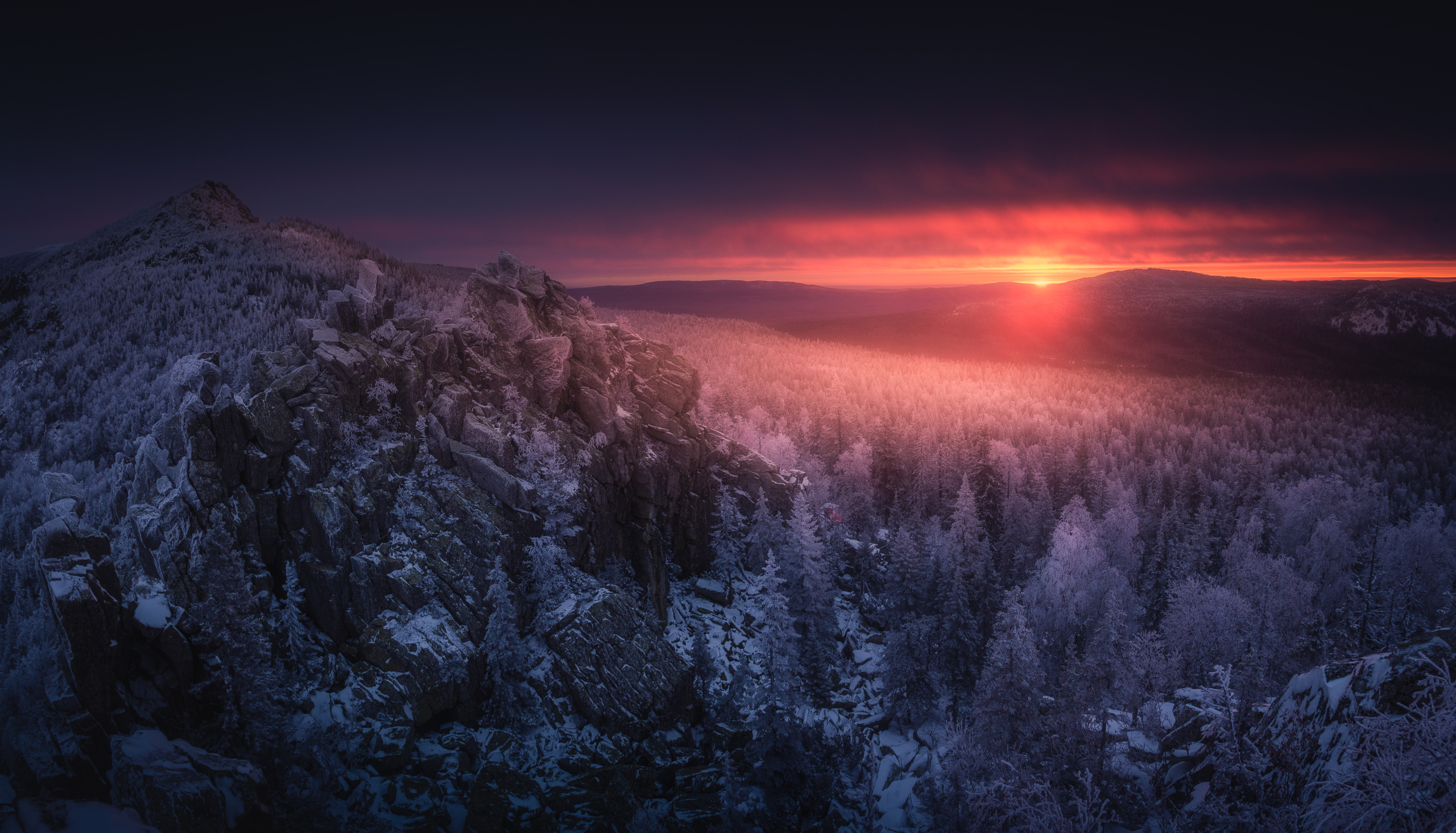 Последнее солнце октября — Челябинская область. Фото: Даниил Силантьев, участник конкурса РГО 