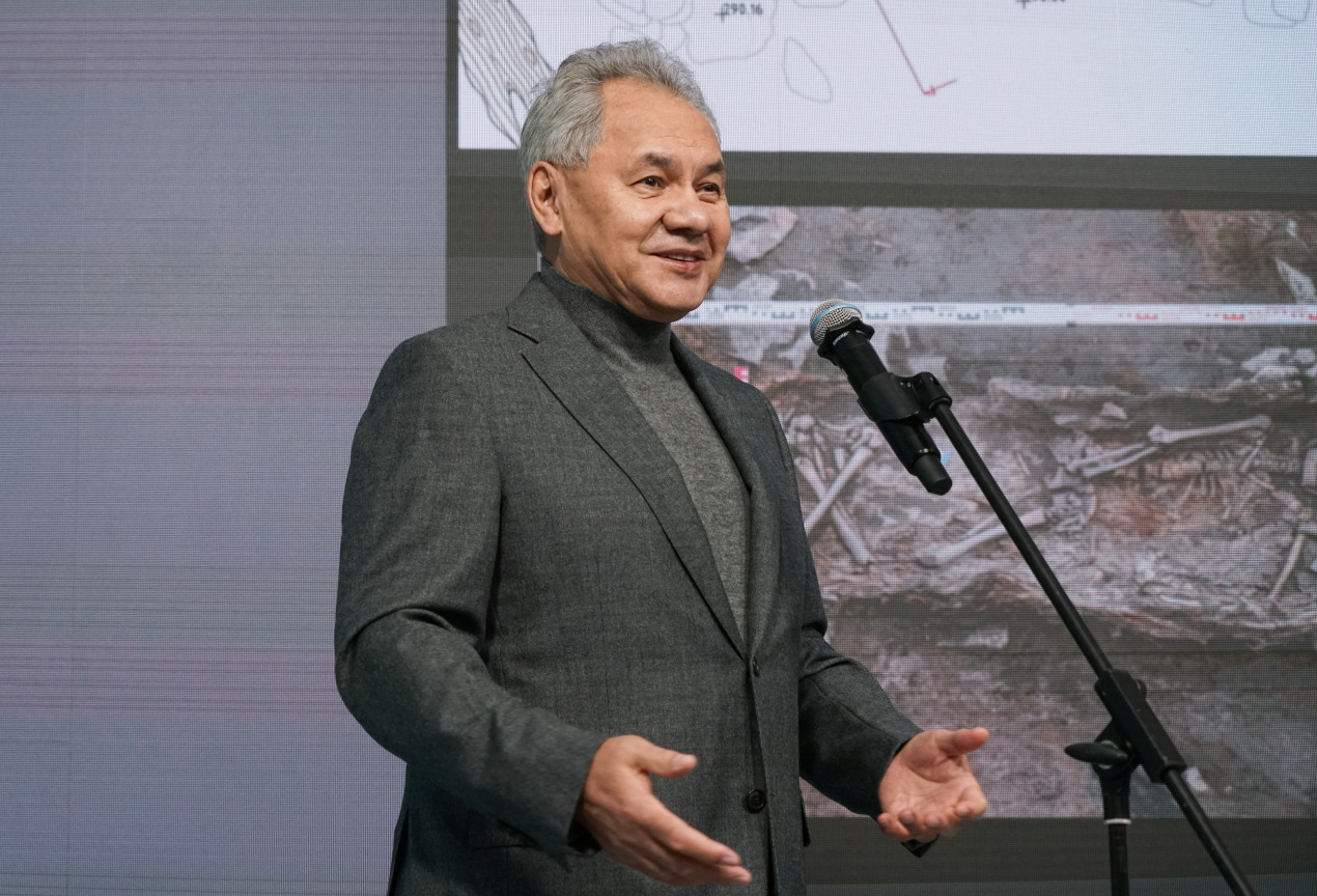 Сергей Шойгу. Фото Анна Юргенсон/пресс-служба РГО