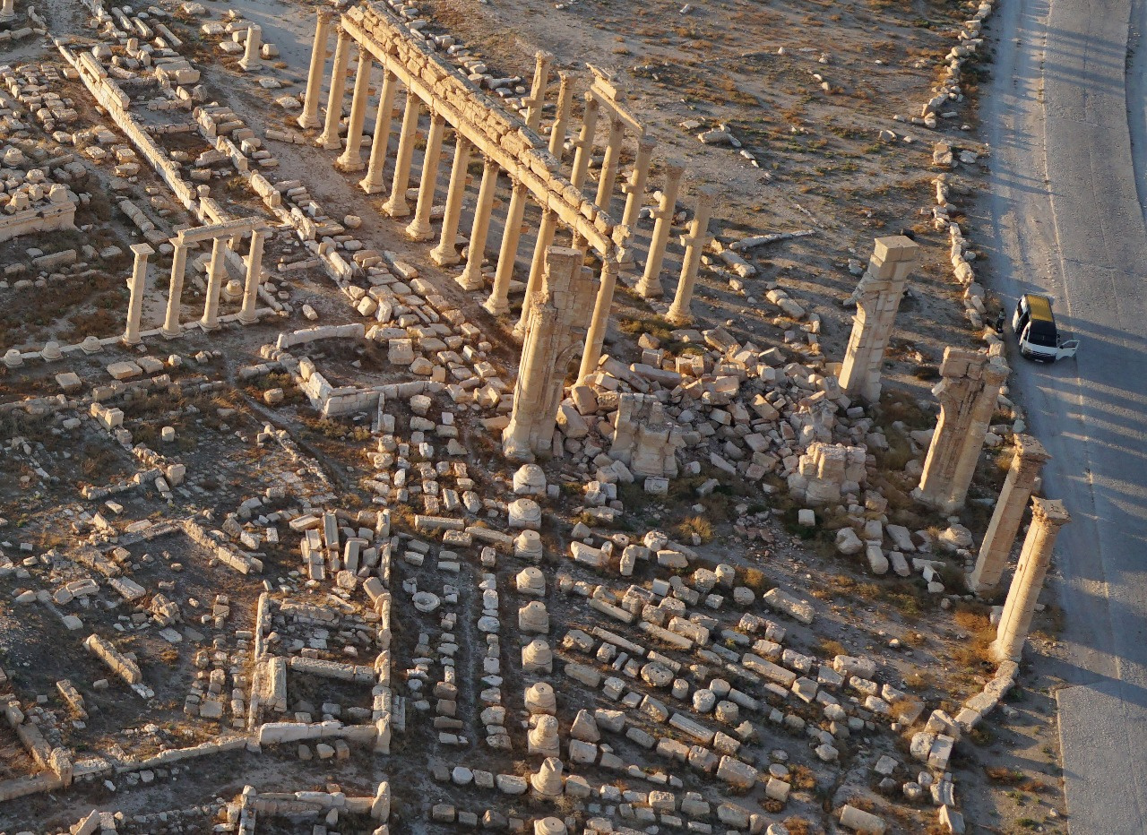 Так выглядели руины до начала работ. Фото предоставлено Институтом истории материальной культуры РАН