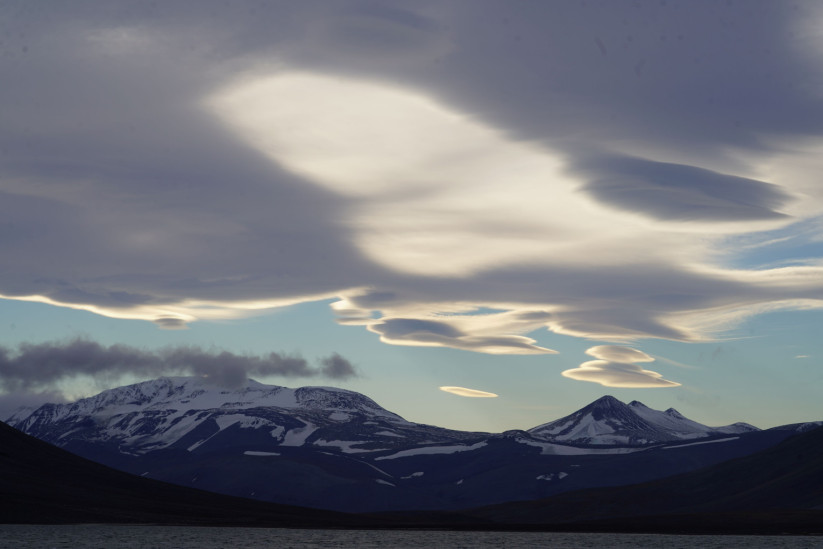 A new geographical feature on the Novaya Zemlya archipelago, Mount Fomin. Photo: Sergei Churkin