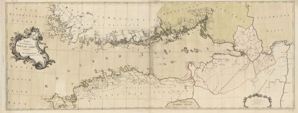Карта из архива Русского географического общества