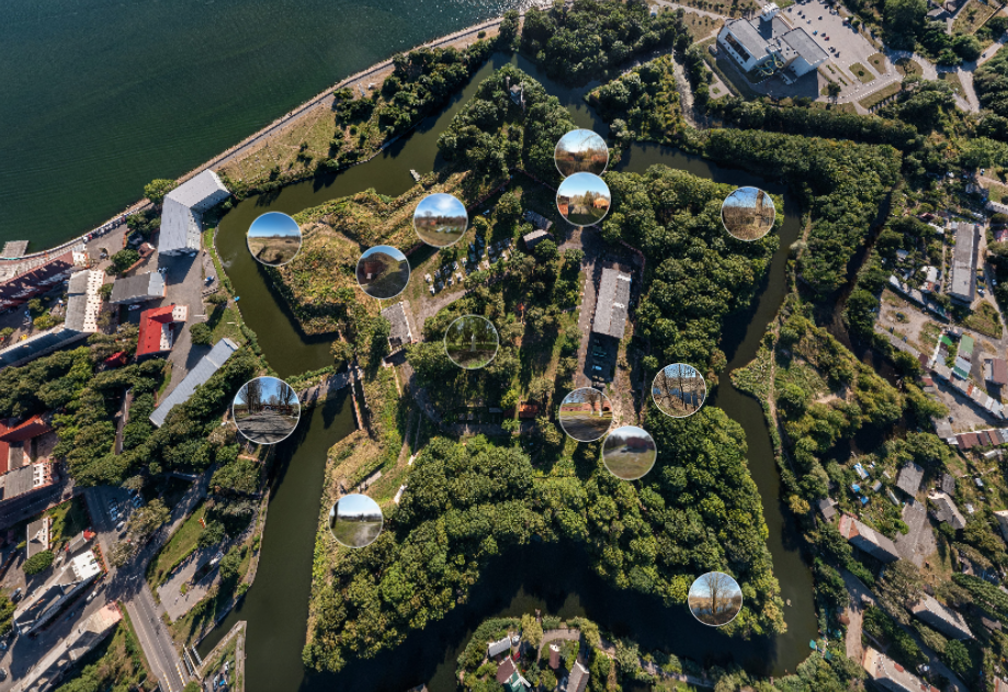 Локации исторической фортеции. Фото: балтийская-крепость.рф