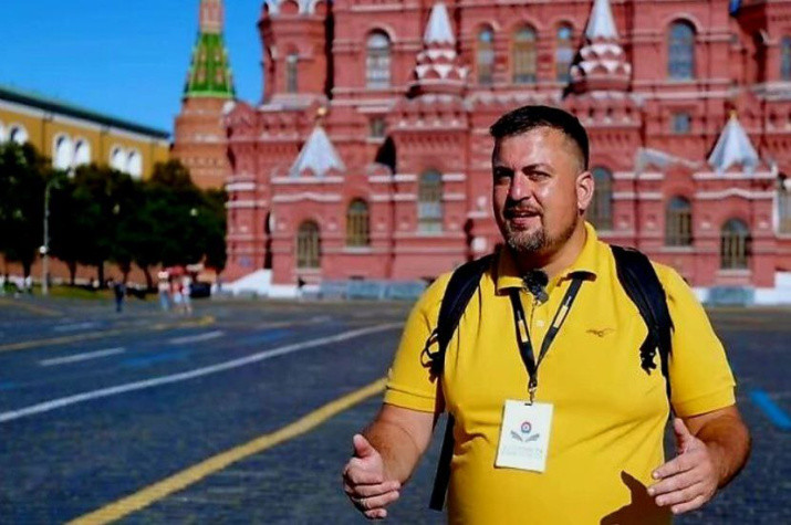 «Культуриста в Москве». Фото: Бошко Козарски
