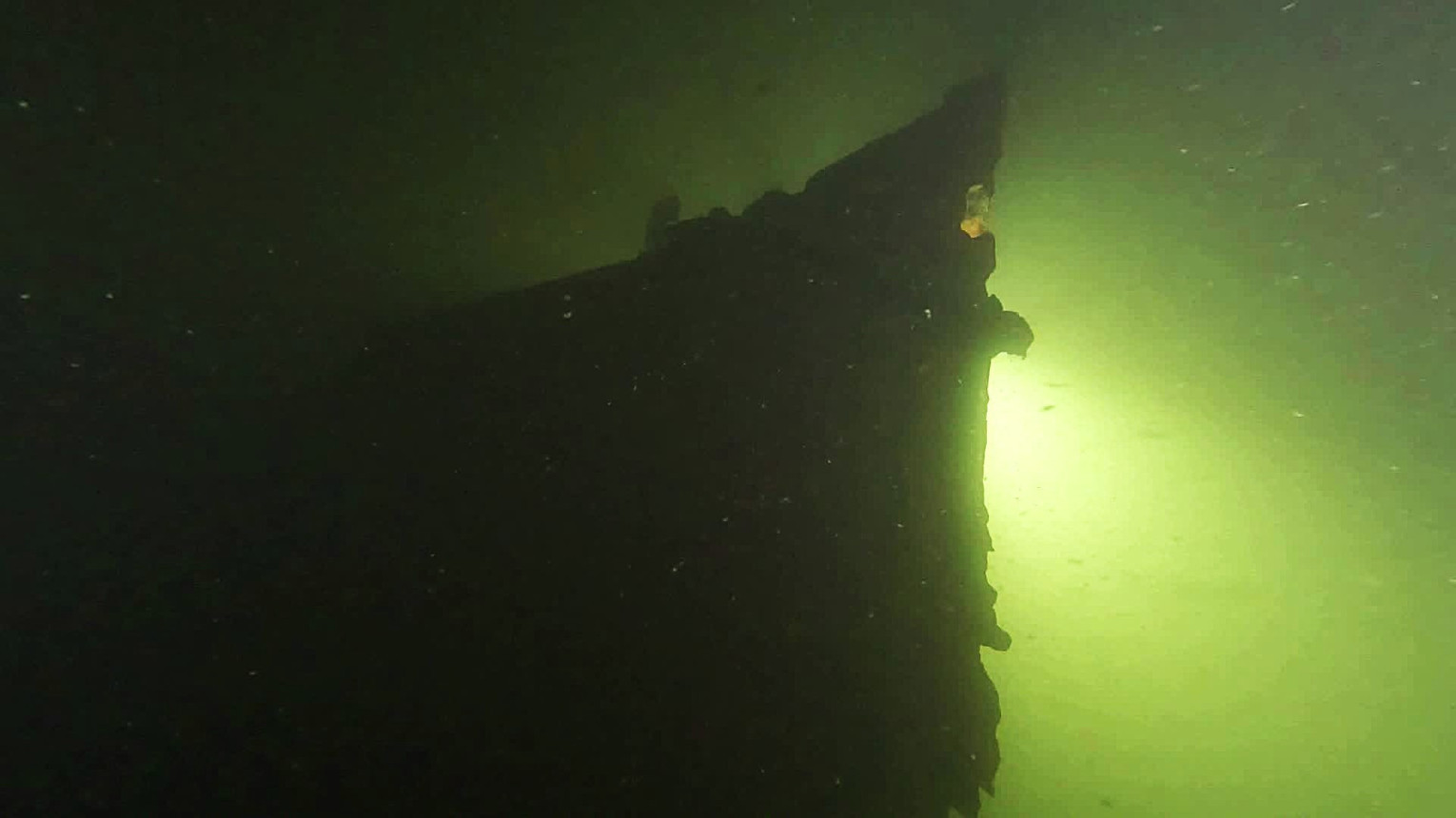 MO-308 underwater. Photo: Konstantin Bogdanov's Underwater Exploration Team 