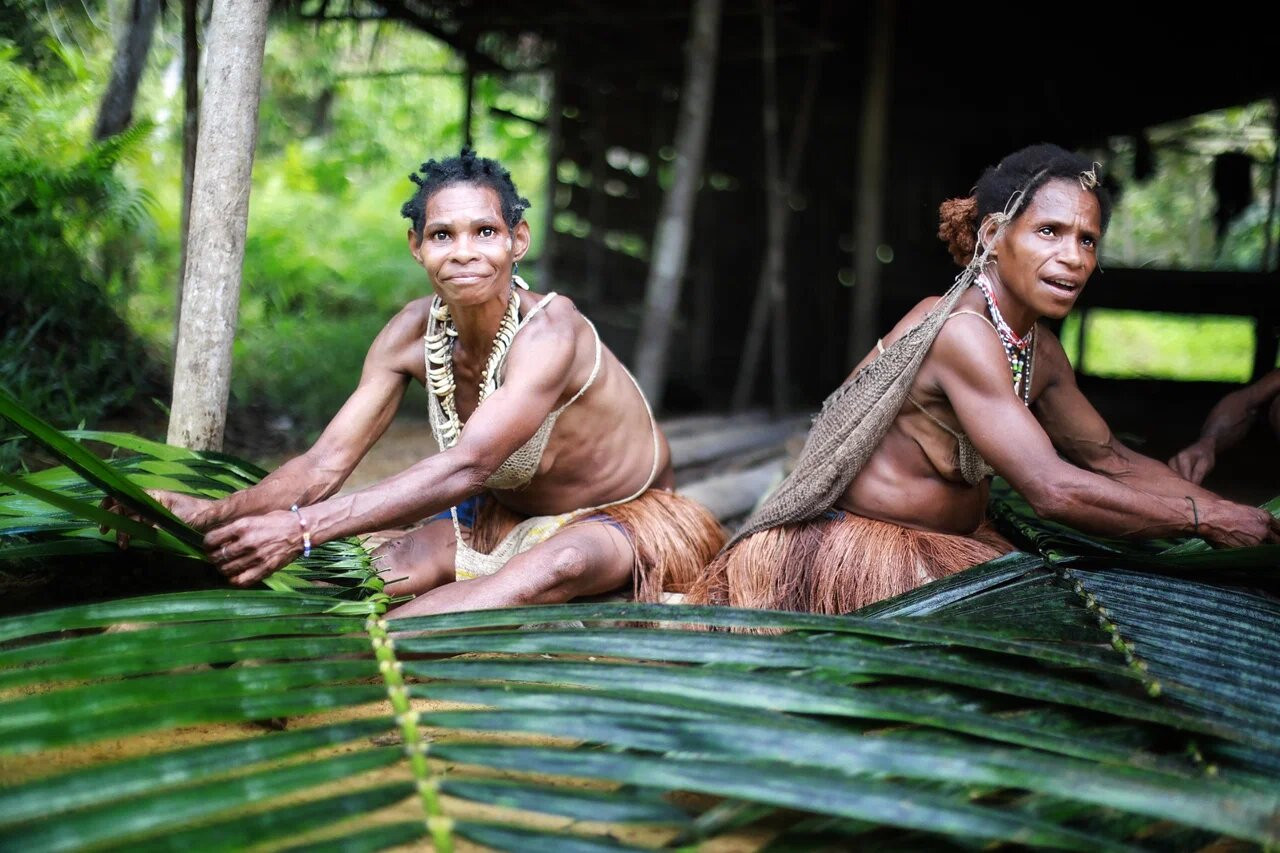 Племя короваев в Новой Гвинее. Фото: Mzungu Expeditions
