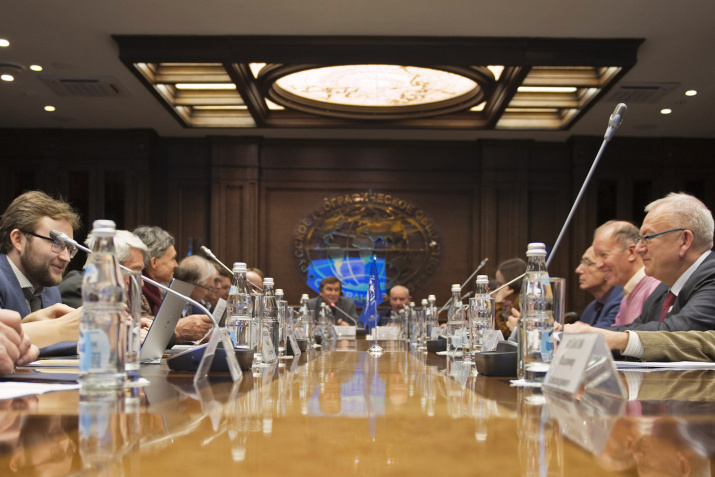 Заседание Комиссии. Фото: пресс-служба РГО