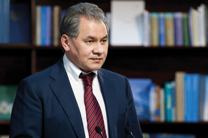 Президент РГО Сергей Шойгу. Фото: Ярослав Никитин