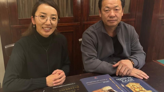 Researchers from Mongolia Come to the Scientific Archive of the RGS to Study the History of Their Country