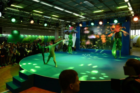 The opening ceremony of the II Festival of the Russian Geographical Society