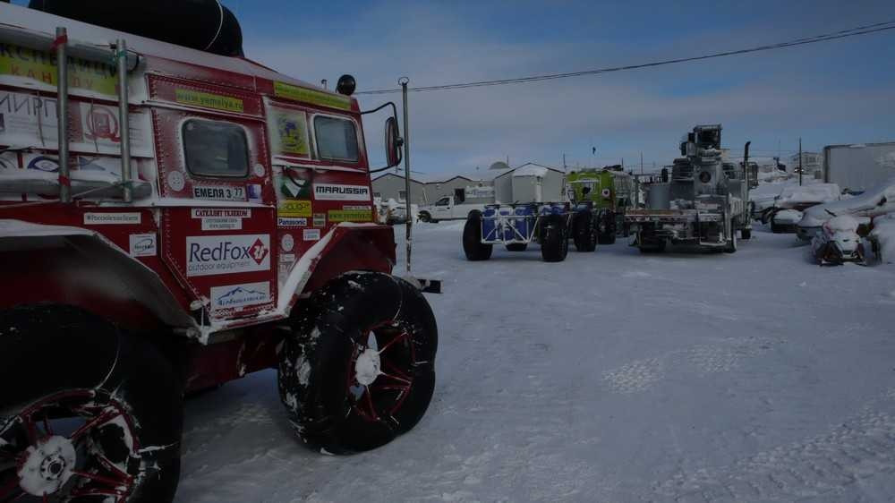 Морская ледовая автомобильная экспедиция 2014