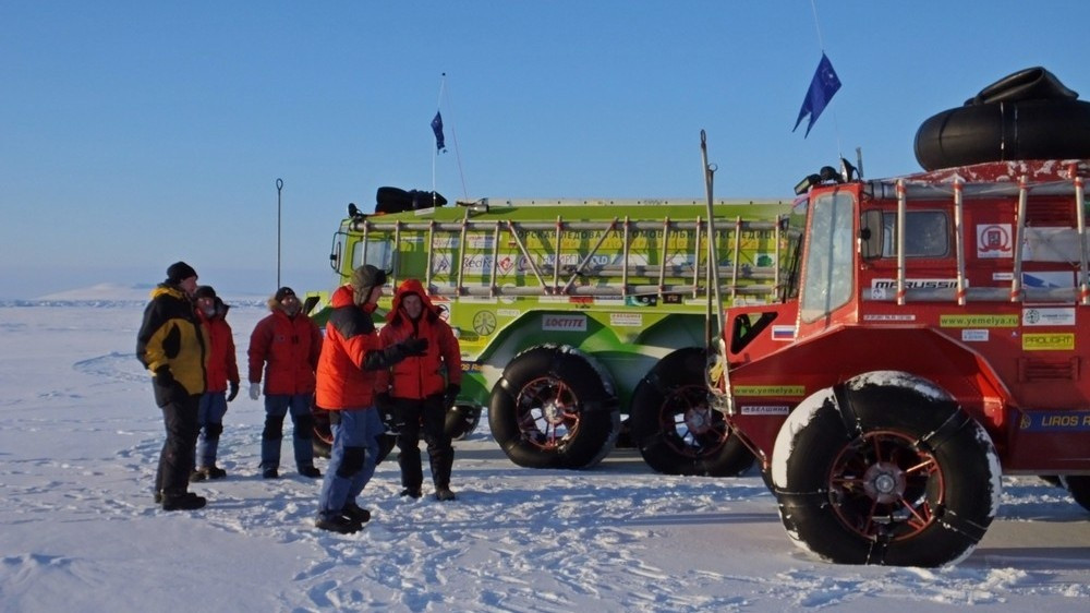 Морская ледовая автомобильная экспедиция 2014