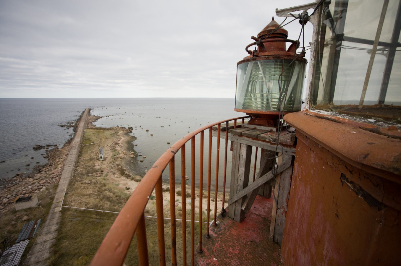 Вид с маяка. О. Сескар. Фото: Андрей Стрельников