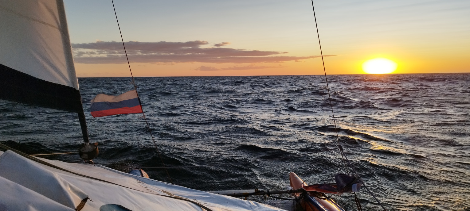 В океане. Фото участников экспедиции