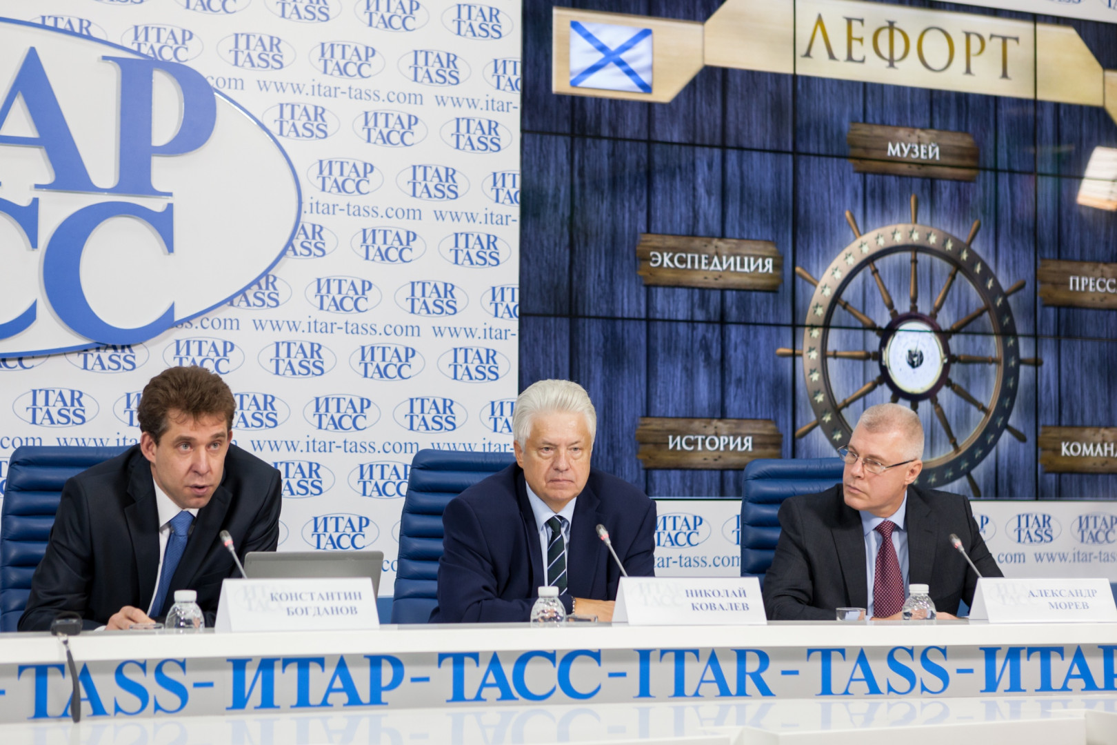 Презентация виртуального музея парусника «Лефорт» (13 февраля 2014 года)