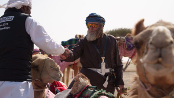 "This Is A Journey Through Time": Fedor Konyukhov's Camel Expedition Across The UAE Ends