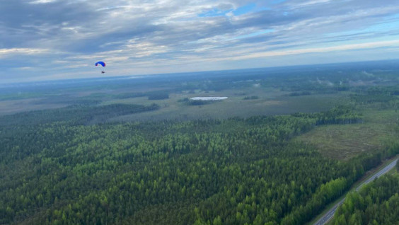 Fedor Konyukhov and Igor Potapkin Set New Record on Powered Paraglider