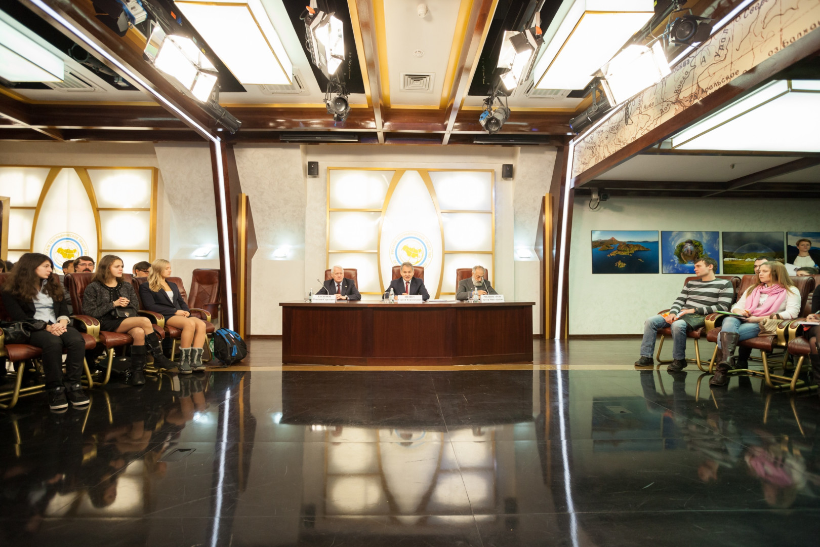 Пресс-конференция, посвященная первому Фестивалю Русского географического общества (21 октября 2014)