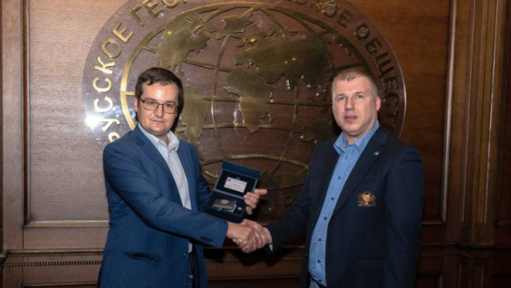 Russia’s Charge d'Affaires in Yemen Visits  Headquarters of the RGS in Moscow