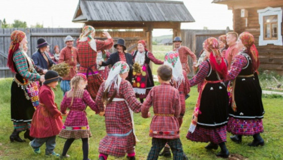 The opening ceremony of the III Festival of the Russian Geographical Society