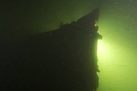 The Expedition of the RGS Discovers the MO-308 Anti-Submarine Trawler near Sommers Island 