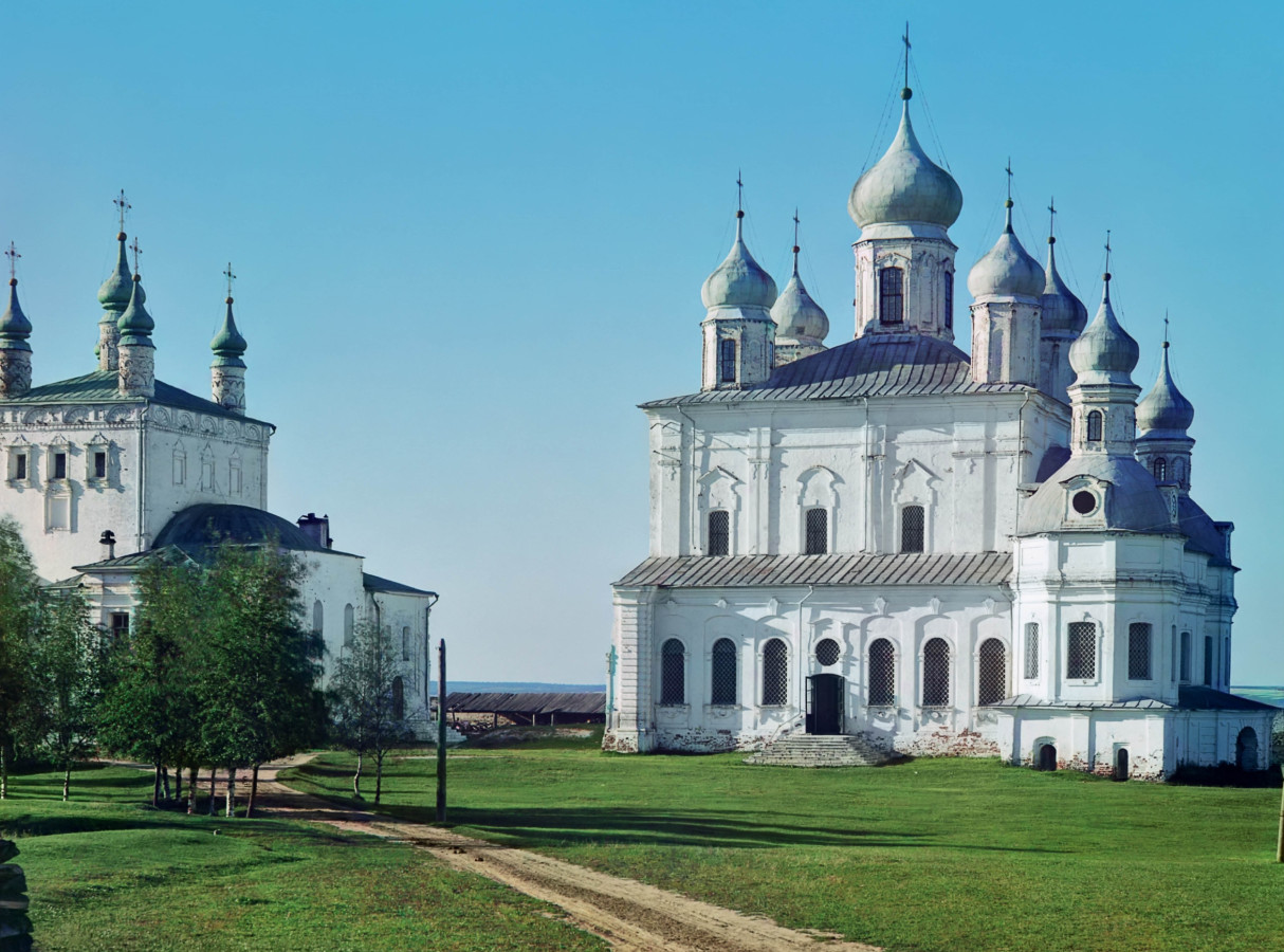 Успенский собор в Горицком монастыре (1911). Фото: С. Прокудин-Горский