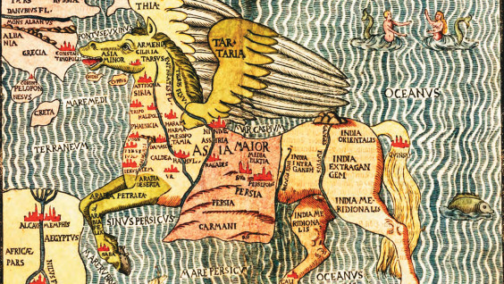 Морские монстры, грифы и кинокефалы: кто населял Россию по мнению средневековых картографов