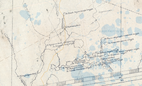 На Геопортале РГО опубликовали уникальную карту Западной Сибири