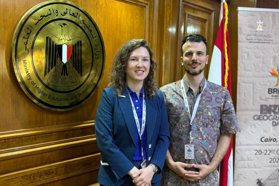 The Russian Geographical Society Presents its Projects at BRICS Geographer's Day in Cairo