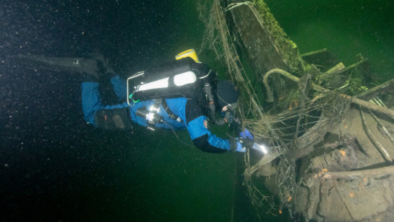 M-96 Submarine Found at the Bottom of the Gulf of Finland. Its  First Captain was Alexander Marinesko