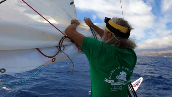 Setting Course to Cabedelo and Salvador: Russian Ocean Way Trimaran is Out to Sea Again