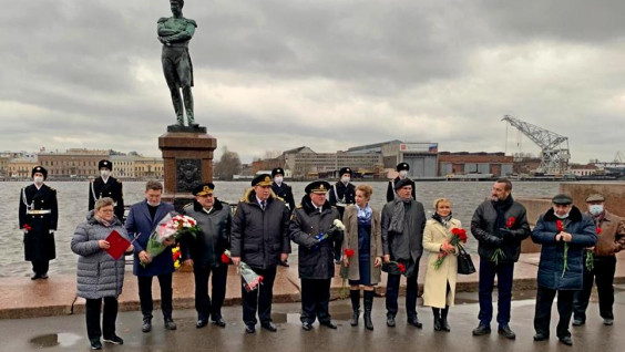 В Петербурге состоялись торжественные мероприятия, посвященные 250-летию со дня рождения И.Ф. Крузенштерна