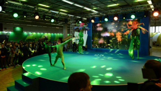 The opening ceremony of the II Festival of the Russian Geographical Society