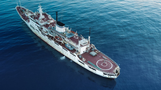 The “Admiral Vladimirskiy” Crossed The Equator And Is Moving Towards Kronstadt