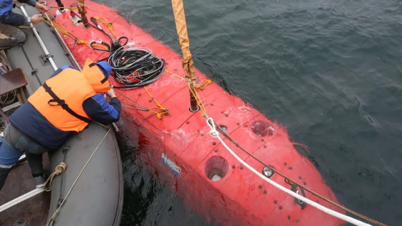 Российский подводный аппарат "Витязь" достиг дна Марианской впадины