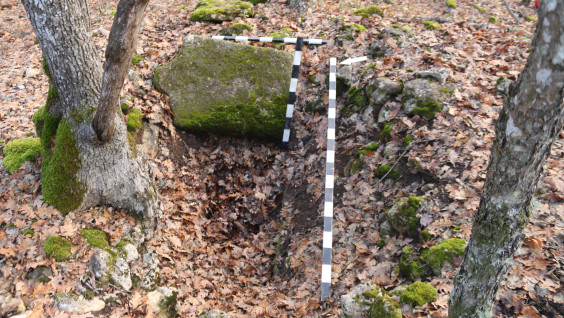 В Севастополе обнаружена надгробная плита возрастом около пяти тысяч лет