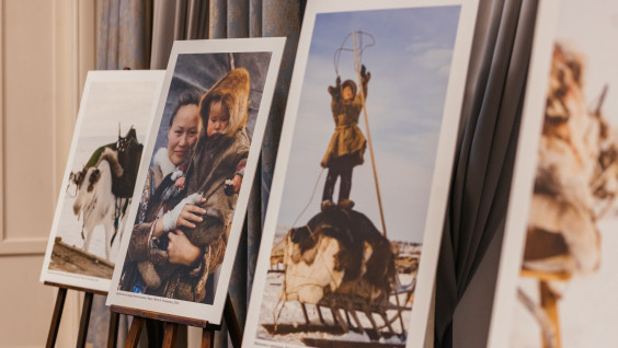 В Штаб-квартире РГО в Санкт-Петербурге открылась выставка «Атлас кочевых технологий»