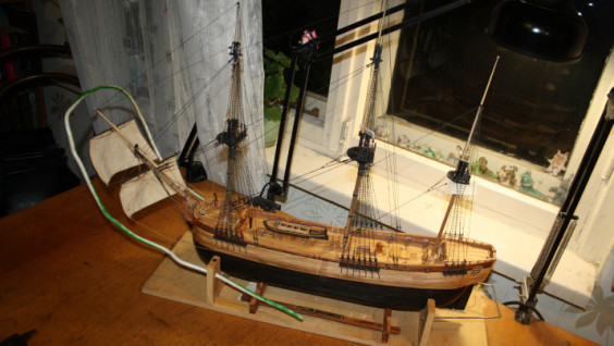 Eight Types Of Wood  Will Be Used To Create A Model Of The XVIII Century Russian Sailing Vessel