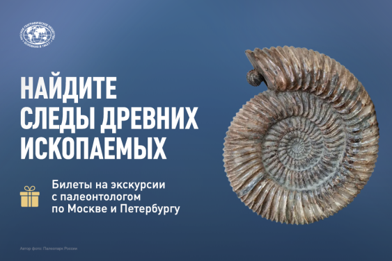 Сфотографируйте окаменелость и выиграйте геологическую экскурсию для взрослых и детей