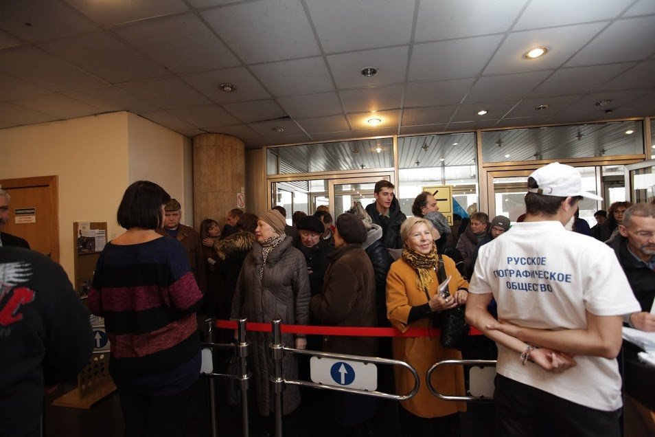 Первые гости Фестиваля Русского географического общества